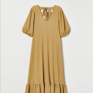 H&M | Tie-back maxi dress